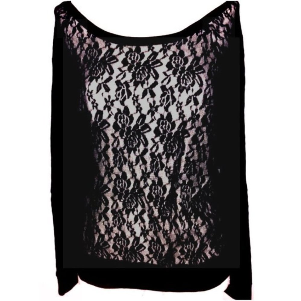 PINK Victoria’s Secret Lace Long Sleeve Shirt